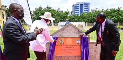 President Museveni Opens New Courts in Kampala