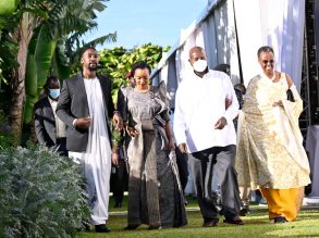 President Yoweri Museveni Hosts Kyabazinga, Inhebantu to Luncheon
