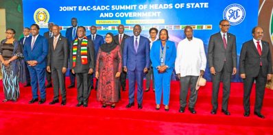 Seeking Peace, Attending the EAC-SADC Joint Summit on the DRC Crisis
