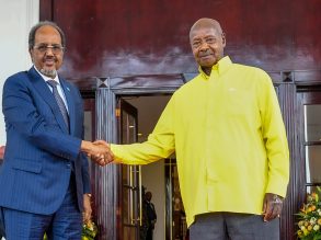 Strengthening Ties as Uganda Welcomes President Hassan Sheikh Mohamud to the Country