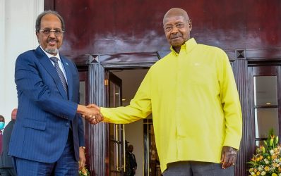 Strengthening Ties as Uganda Welcomes President Hassan Sheikh Mohamud to the Country
