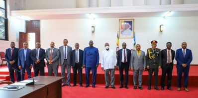 Sudanese Envoy Visits President Museveni