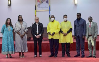 Welcoming Pastor Benny Hinn for a Spiritual Visit to Uganda